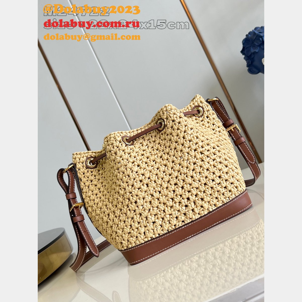 Fashion Best Noé BB Perfect Copy Louis Vuitton M24722 Bag