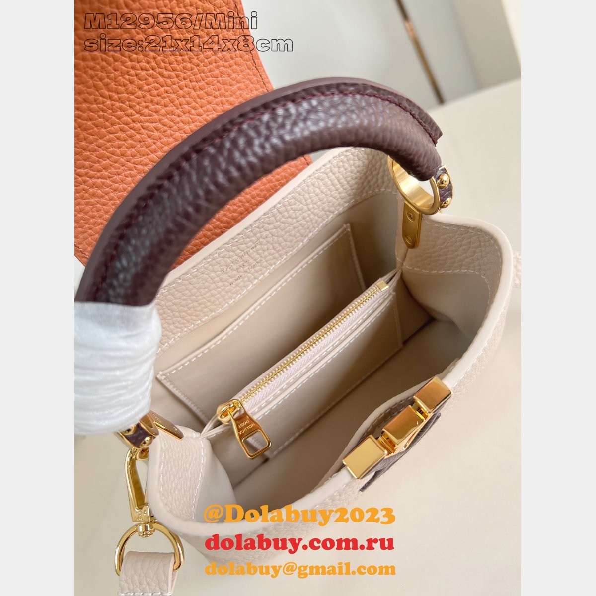 Louis Vuitton M12956/M12952 Capucines Replica Bag