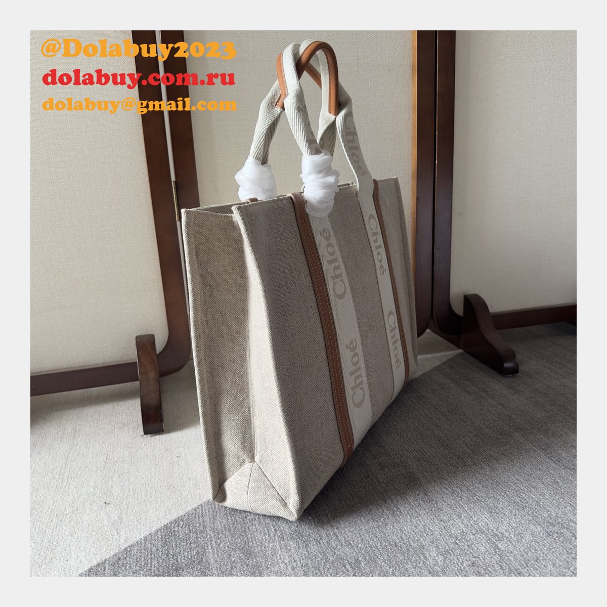 Perfect Knockoff CHLOE WOODY HANDBAG Designer
