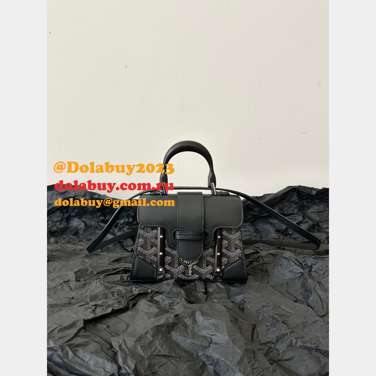 Cheap Goyard Replica Saigon Structure Nano Goyardine Bag