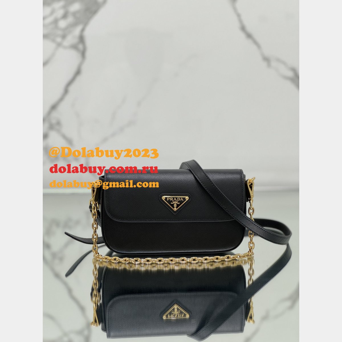 Inspired Top Quality prada Saffiano new women bag 1BD356