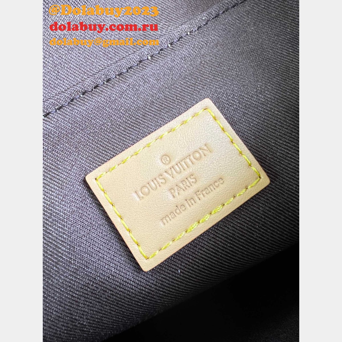 Louis Vuitton 7 Star Top Replicas Nano Steamer M83429 Vanilla Bag