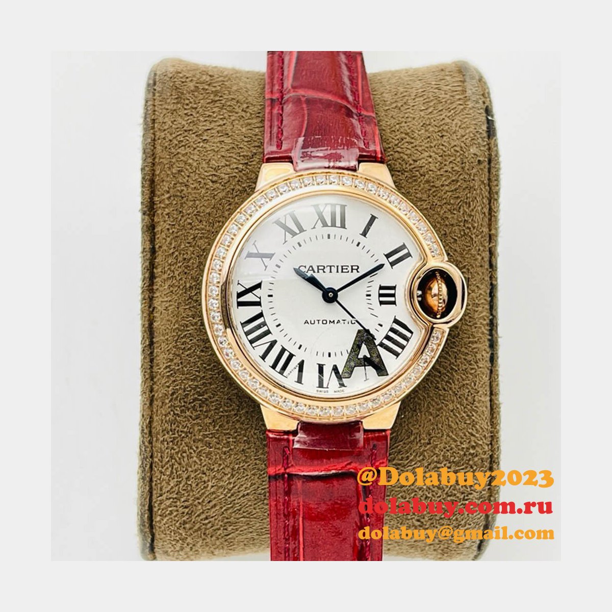 Cartier 33mm Ballon Bleu de Cartier watch