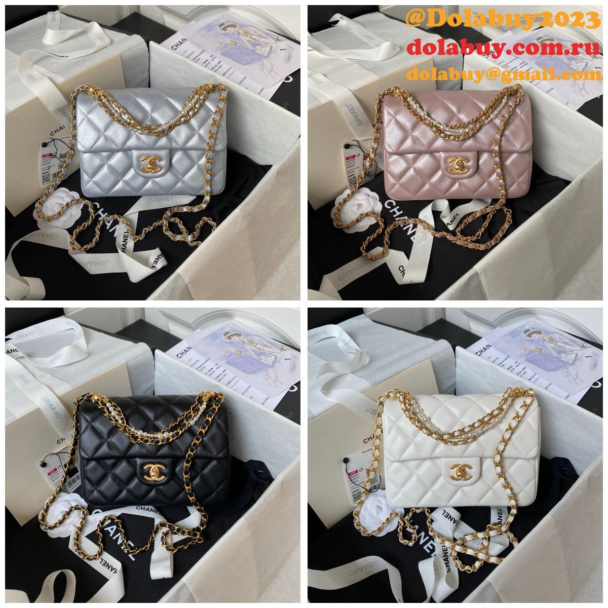 Fake Designer AS4384 Mini Flap High Quality Bag