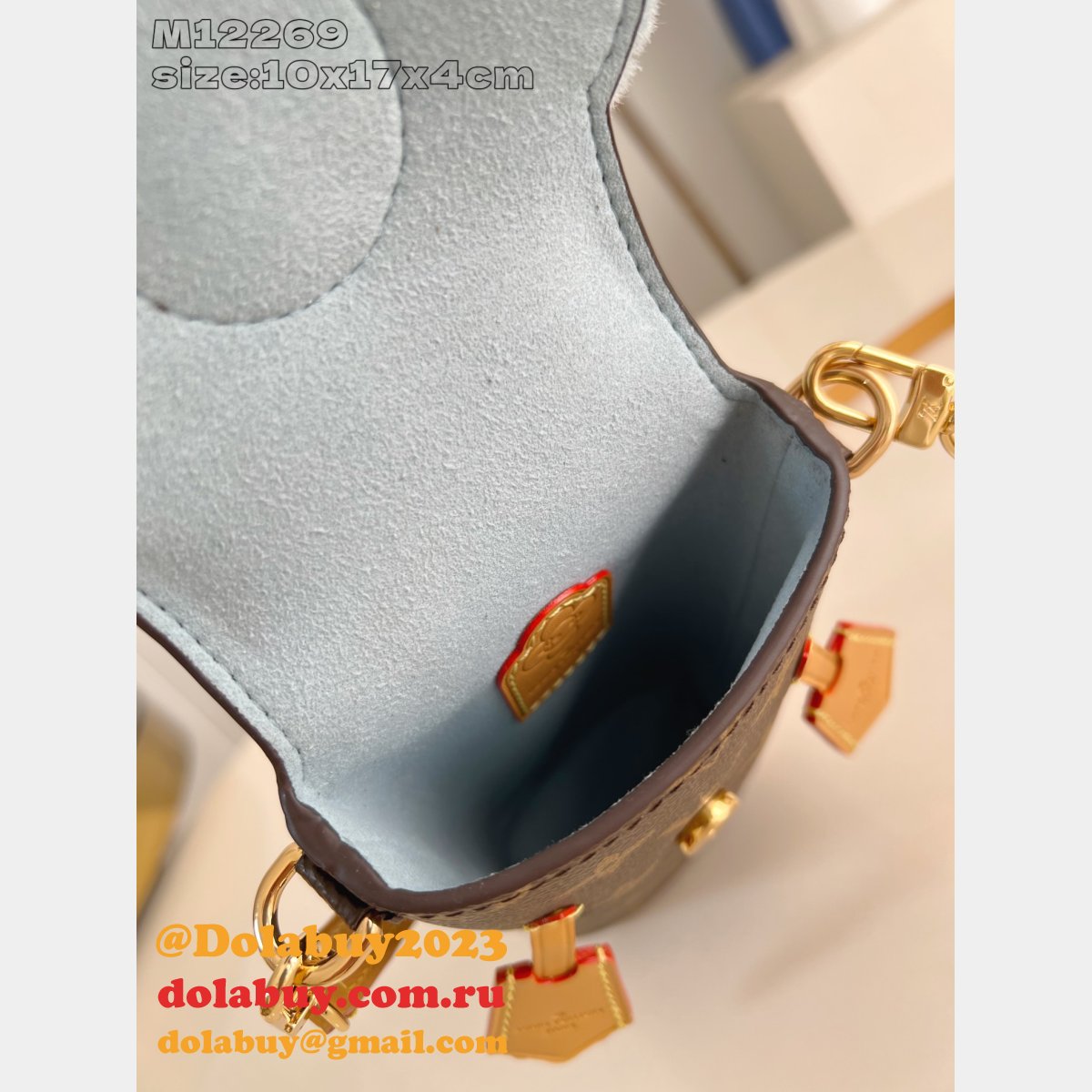 louis vuitton knockoff 1:1 mirror m12269 u1u1enne phone pouch bag