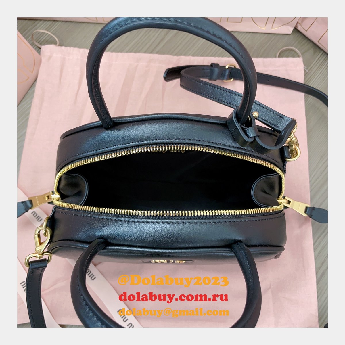 Miumiu 7 Star 5BB157 Designer Replicas Dumplings Handbag