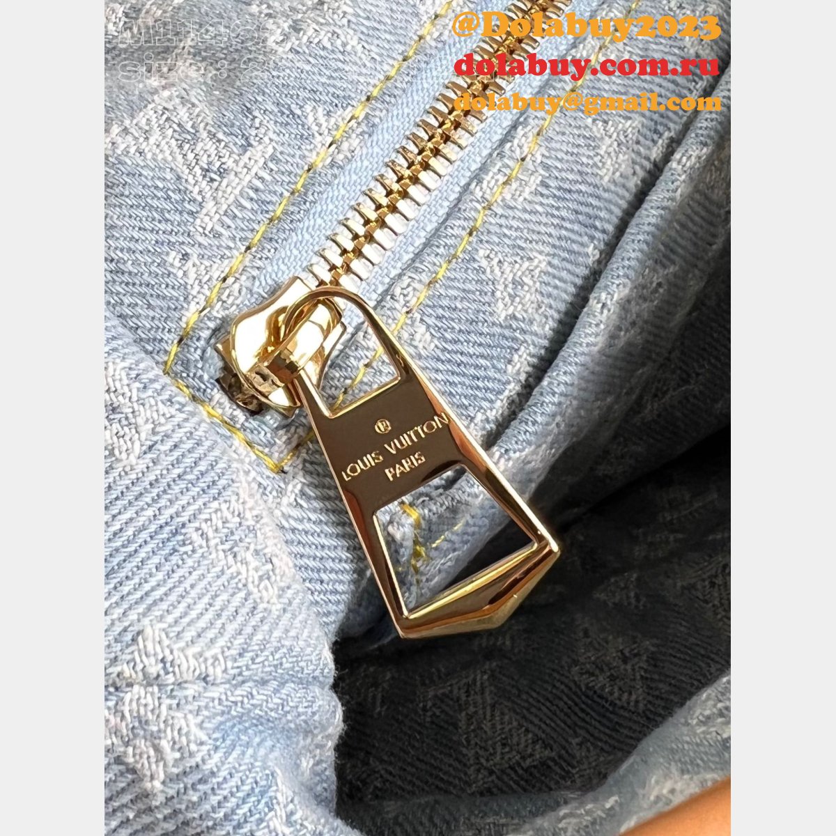 CarryAll Louis Vuitton M11462 Sky Blue Handbags Replica Best Quality