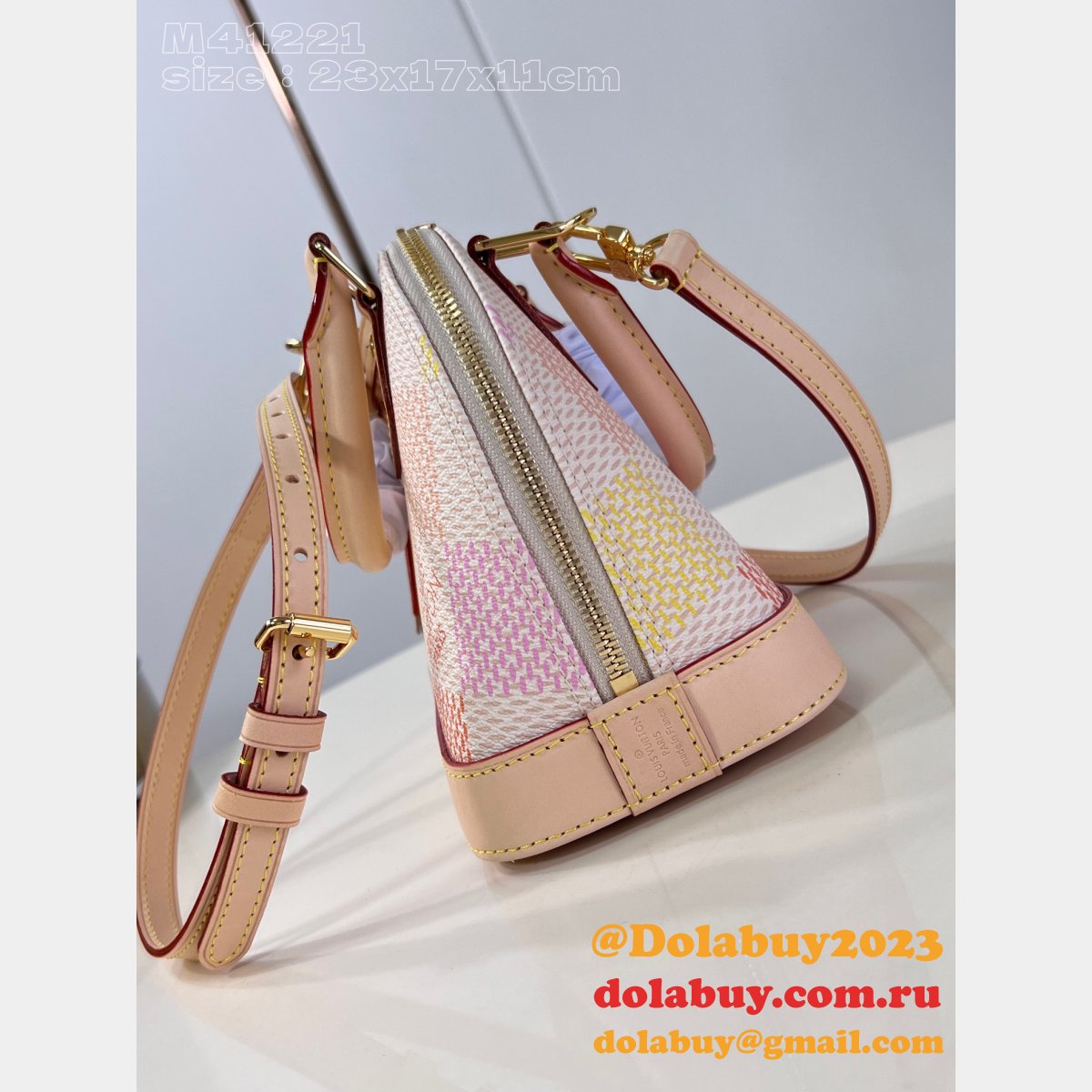High Quality Alma BB Other Damier Canvas 1:1 Mirror N40516 Louis Vuitton