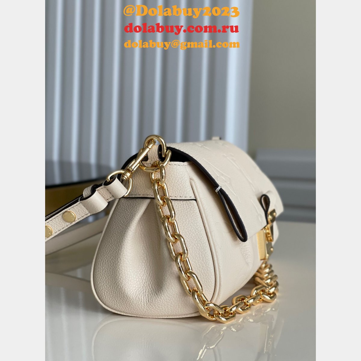 Buy Replica Louis Vuitton Favorite Monogram Empreinte Leather M45813 Bag