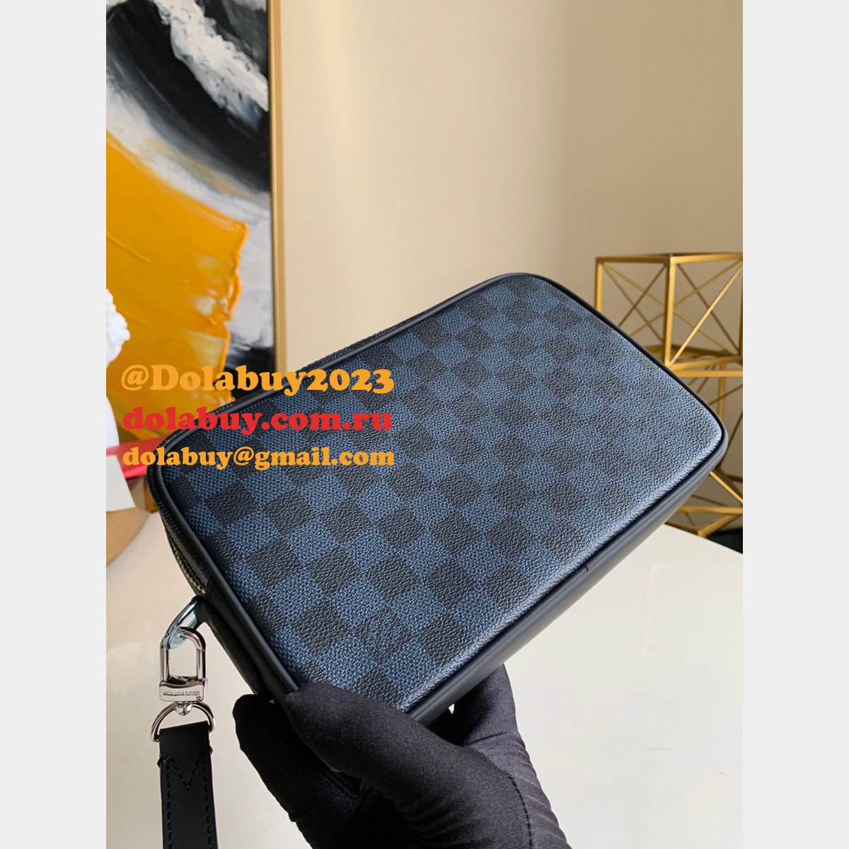 Luxury Louis Vuitton Outlet Kasai Clutch M42838/N41664 Bag