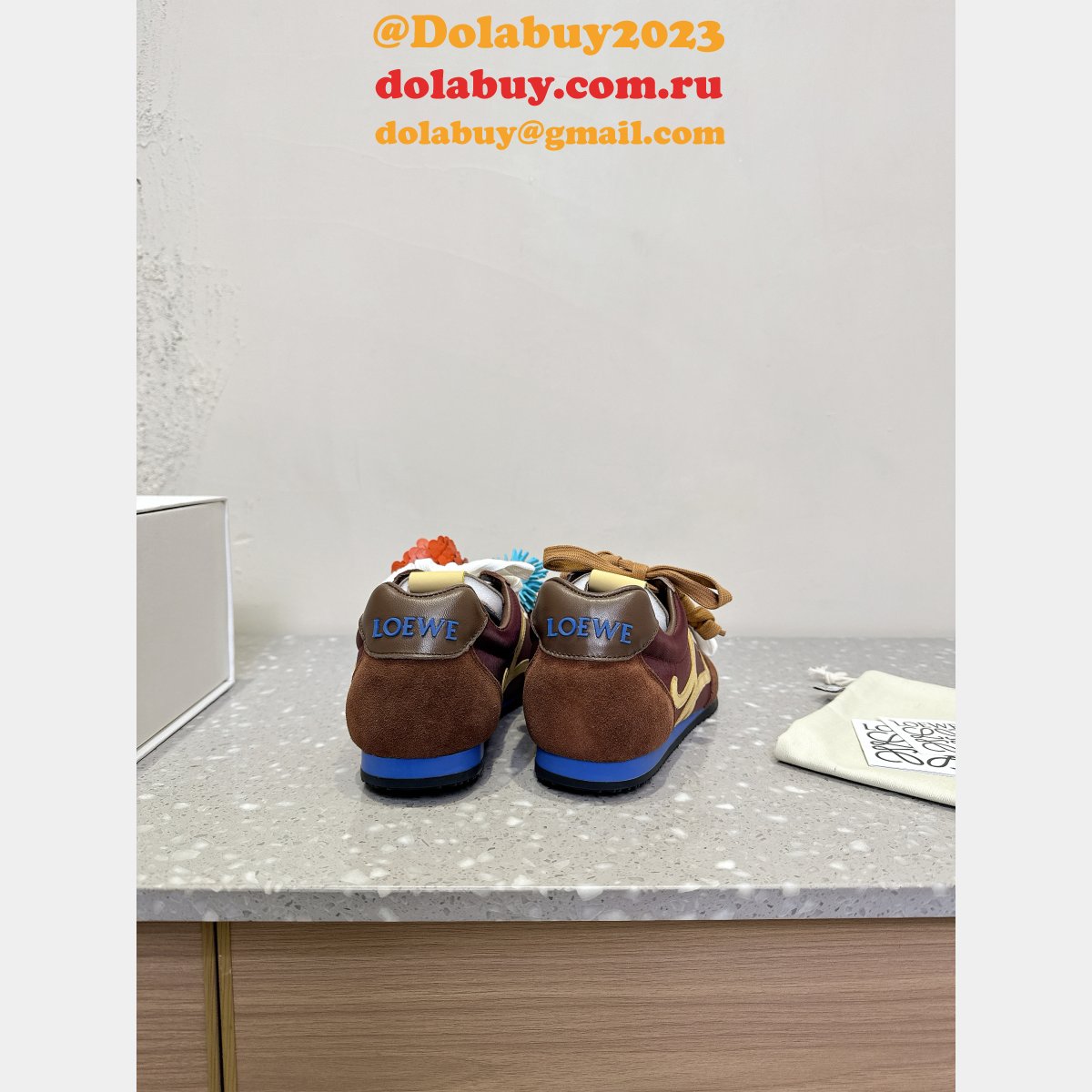 Luxury Loewe Ballet Runner 2.0 in Soft Calfskin