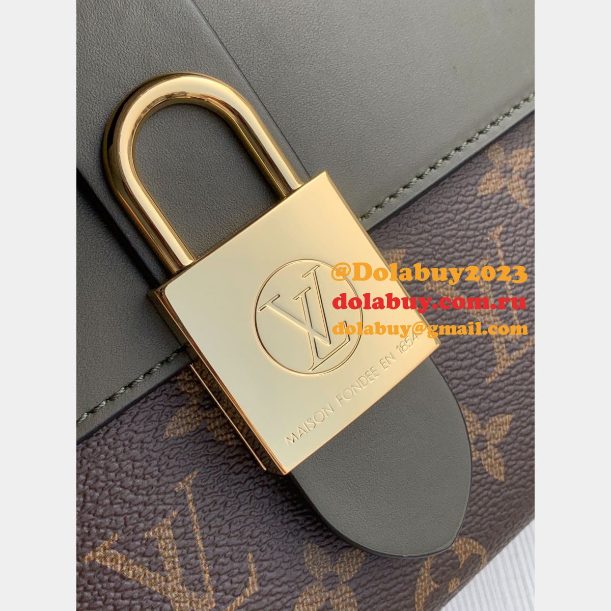 Louis Vuitton Locky BB Monogram Canvas Green M44797 AAA+ Bag