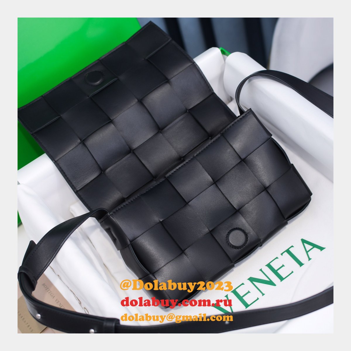 top quality b0tte*a Ven*ta cassette lambskin crossbody bag