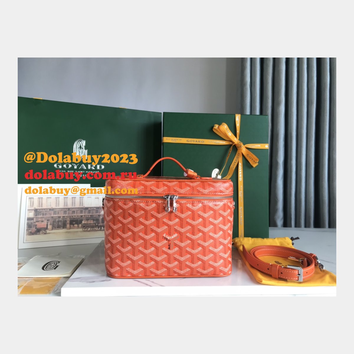 Beauty Fake Designer 020185 Makeup Goyard Muse Luxury Bag