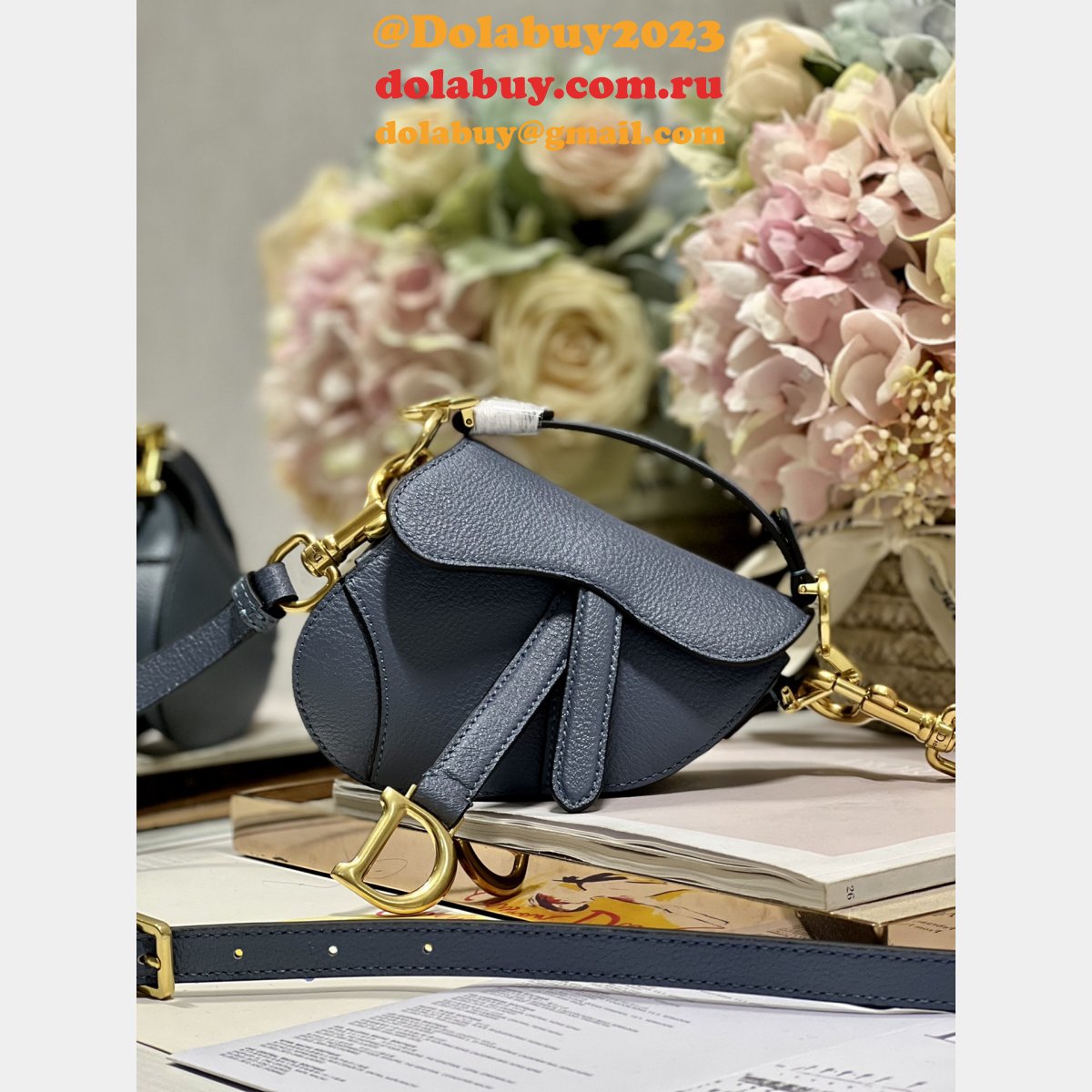 Where to Buy Dior 3067 Maria Grazia Chiuri Saddle Fake Bag Online mini