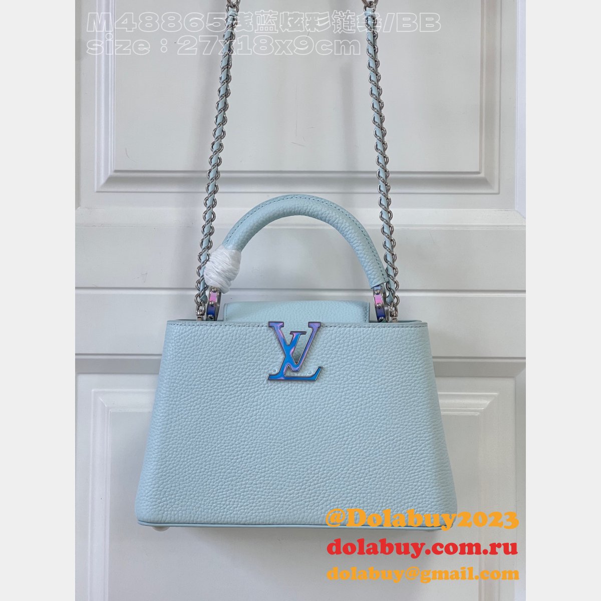 The Capucines Replica Top Quality Taurillon Louis Vuitton M48865 Bag