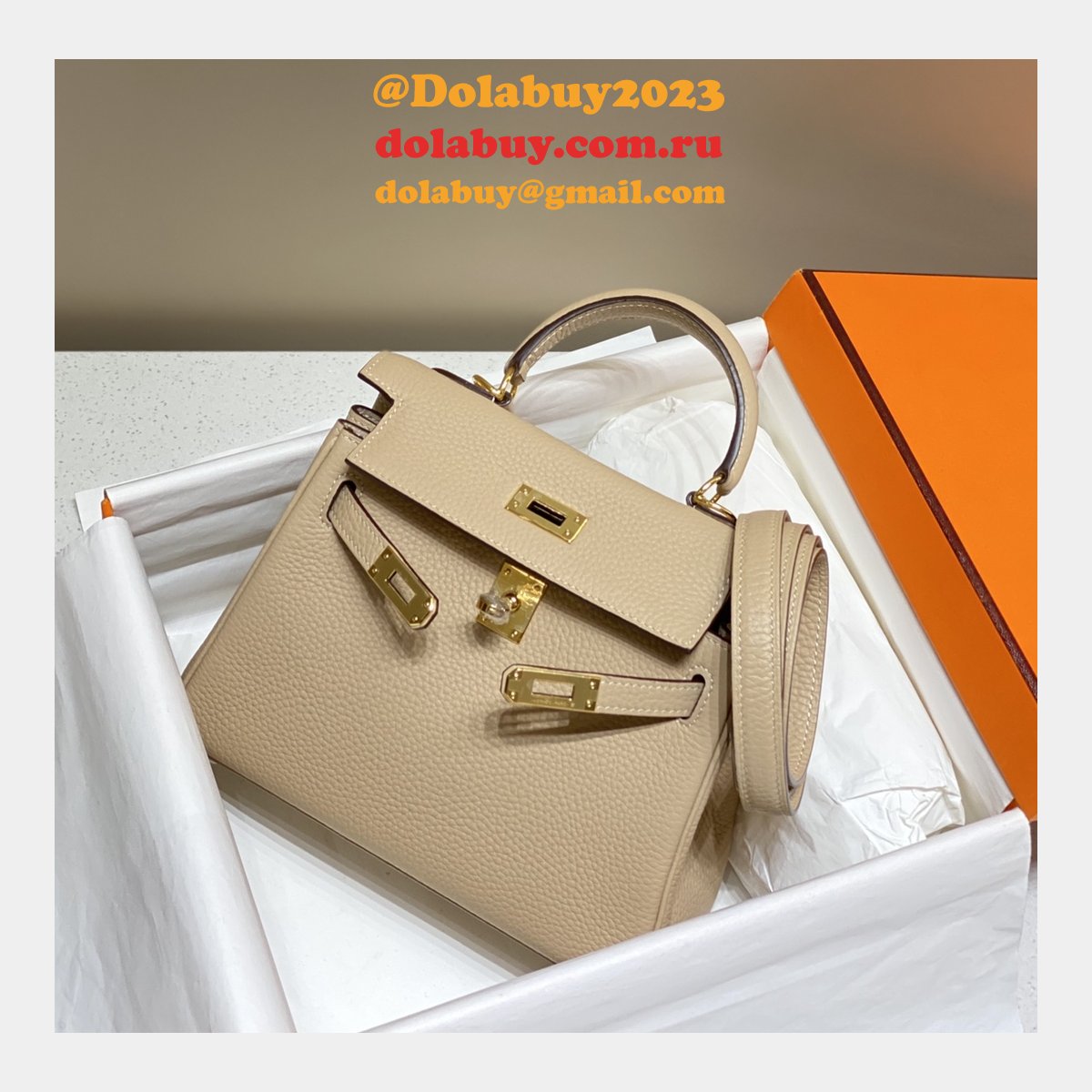 Top Quality Hermes Mini Kelly 20cm Handbags