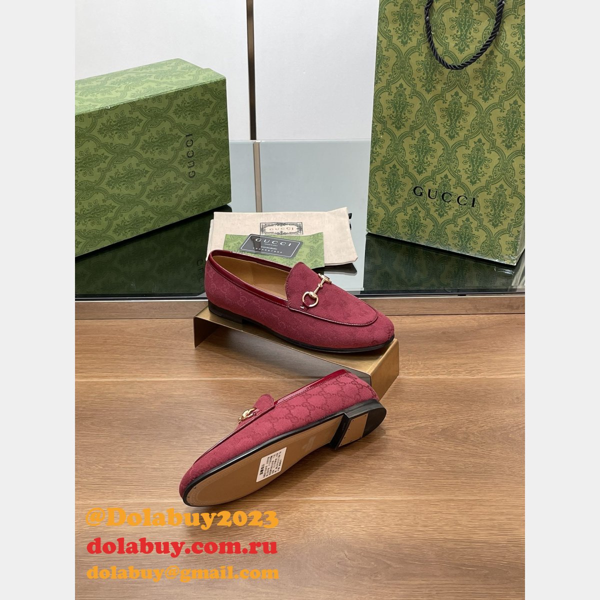 wholesale inspired G*u*i loafers shoes