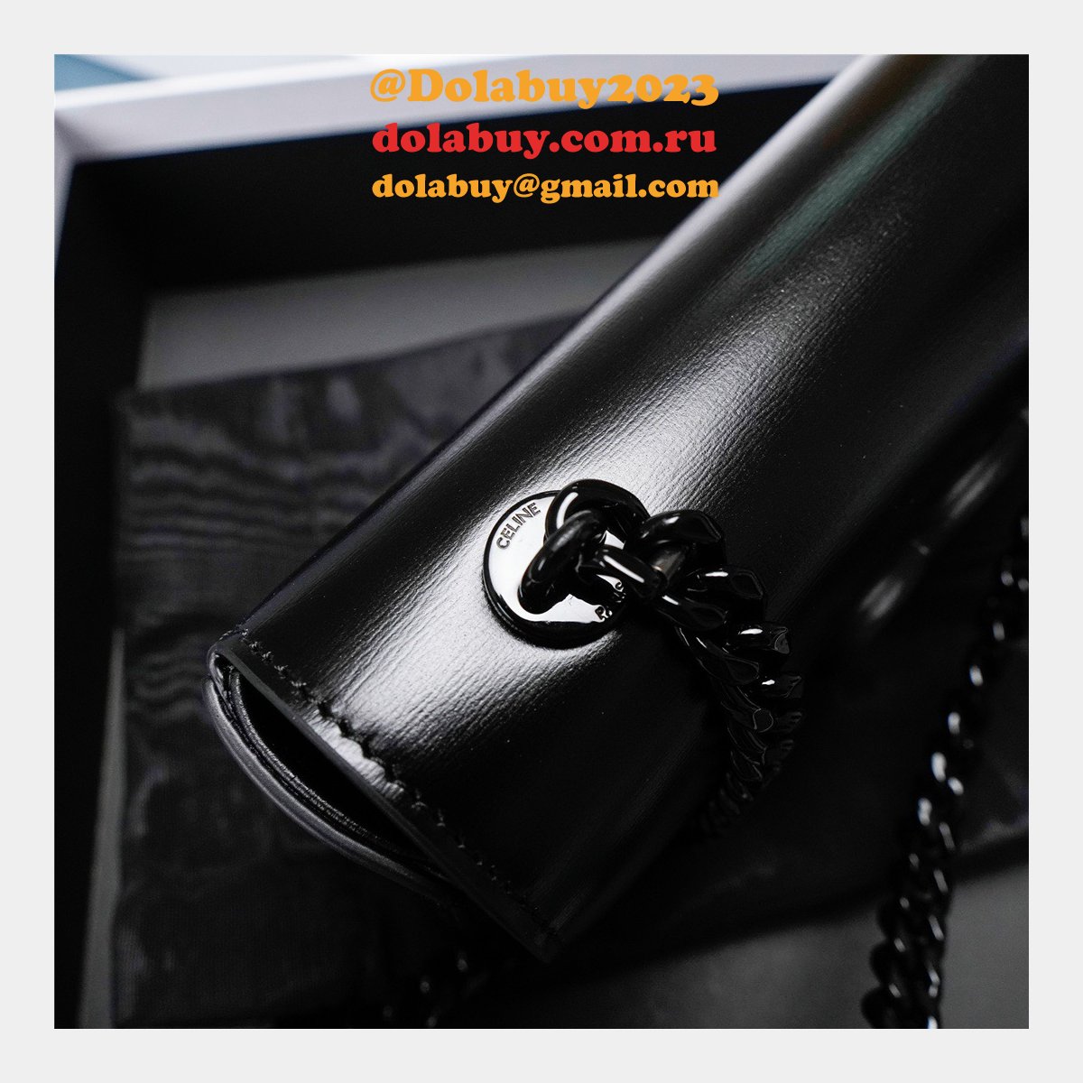 Fake Cheap Replica Celine Triomphe Handbags 21CM