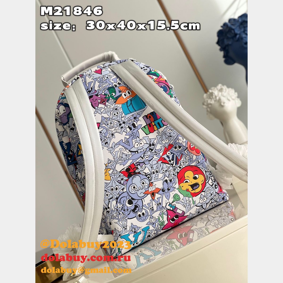 Dolabuy Replica M21846 Louis Vuitton Backpack Fashion Bag