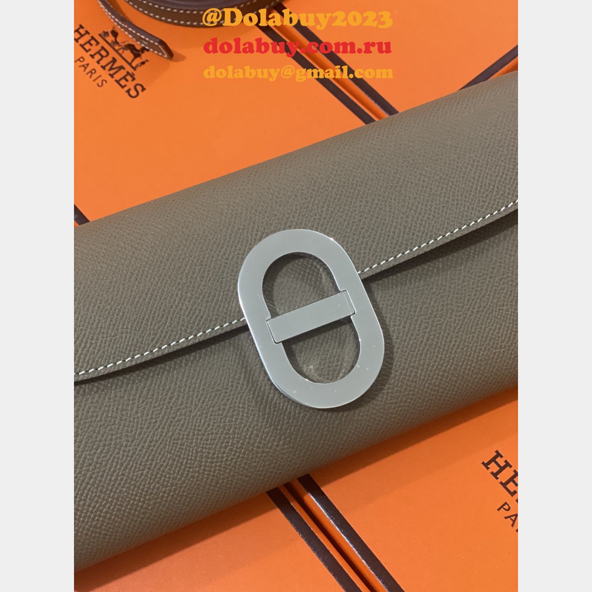 Perfect hermes D Ancre to go Epsom clutch