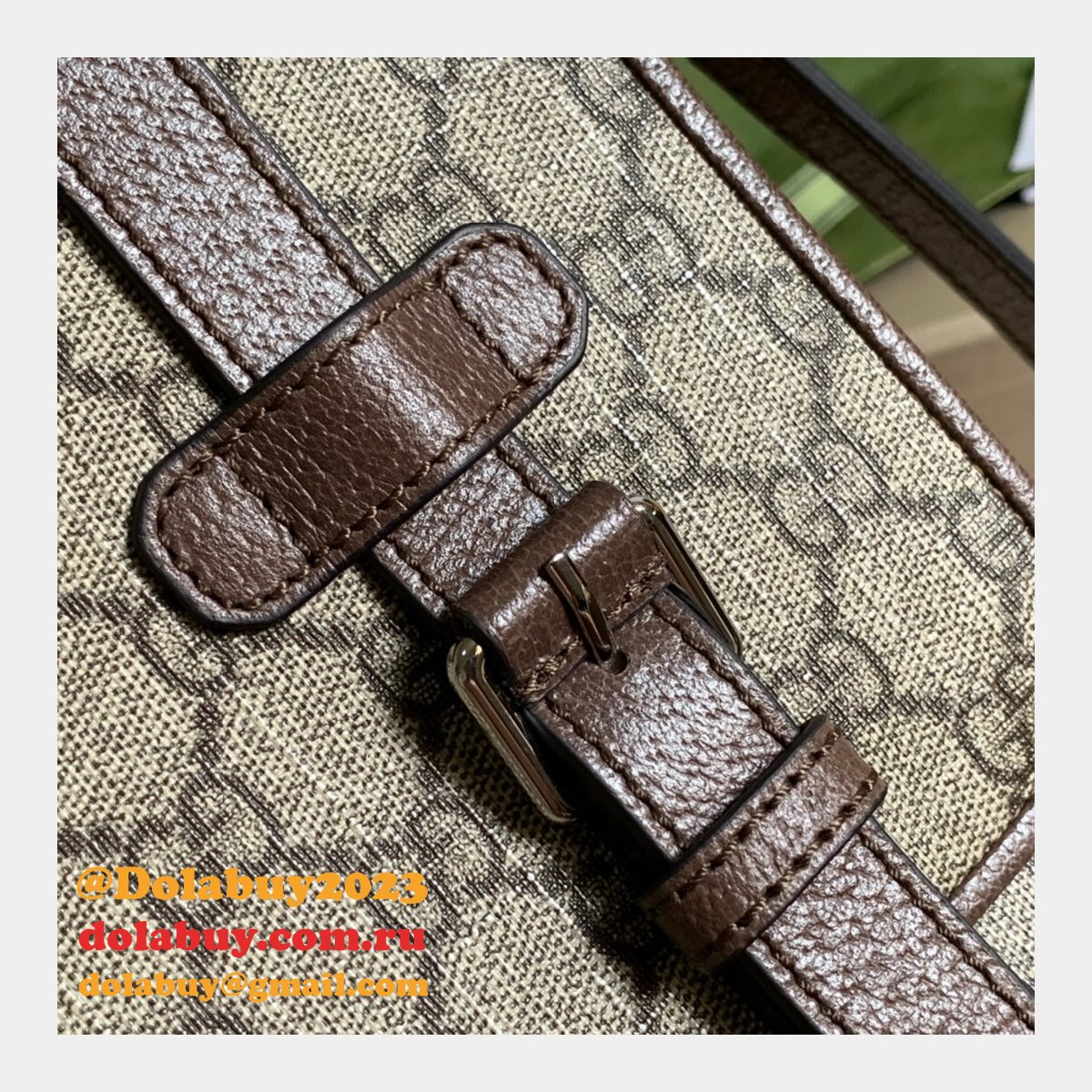 high quality G*u*i replica 658542 gg messenger bag in gg supreme