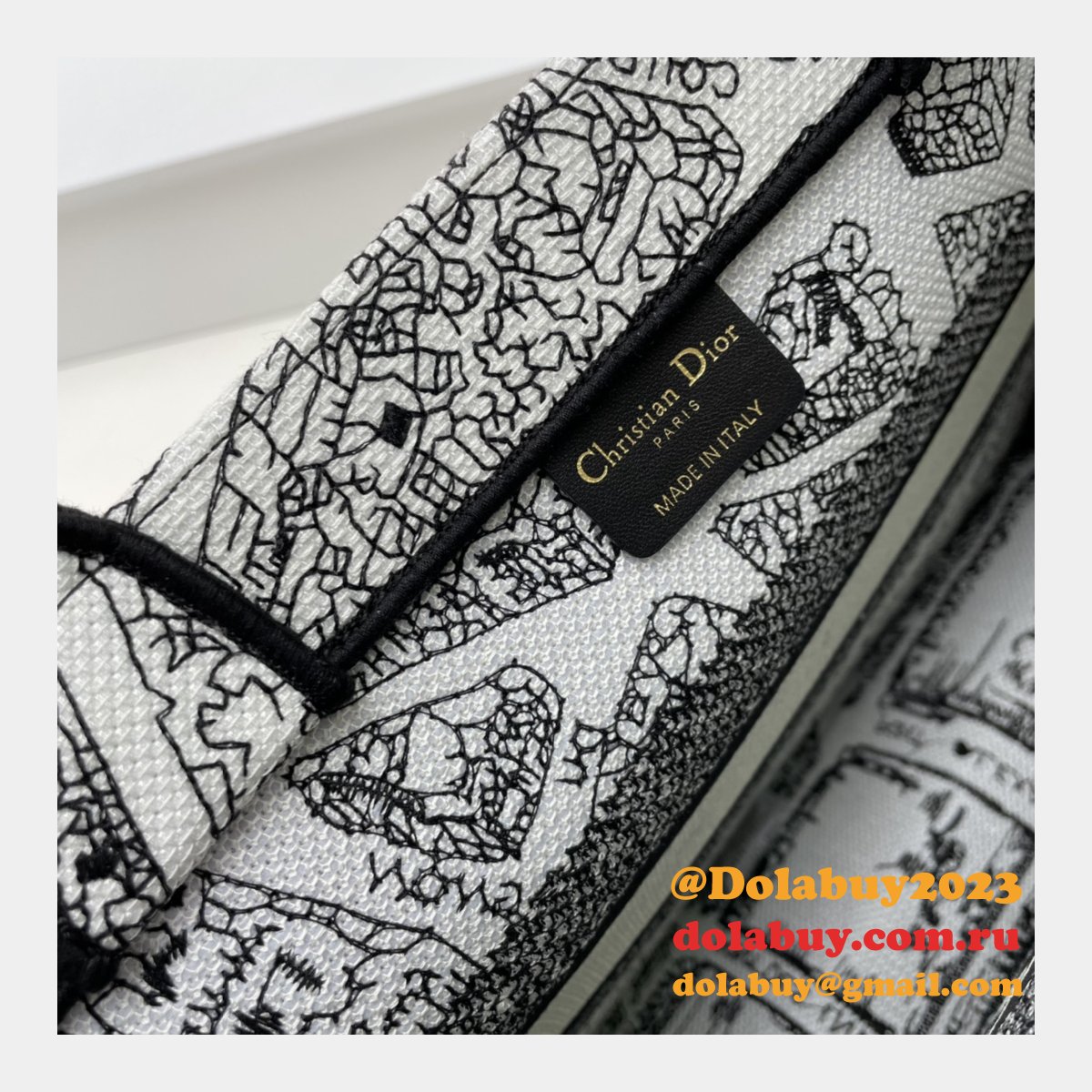 High Quality DIOR BOOK TOTE CHEAP REPLICA BAG
