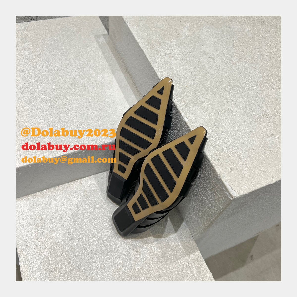 designer replica b0tte*a Ven*ta top quality flat sandals shoes