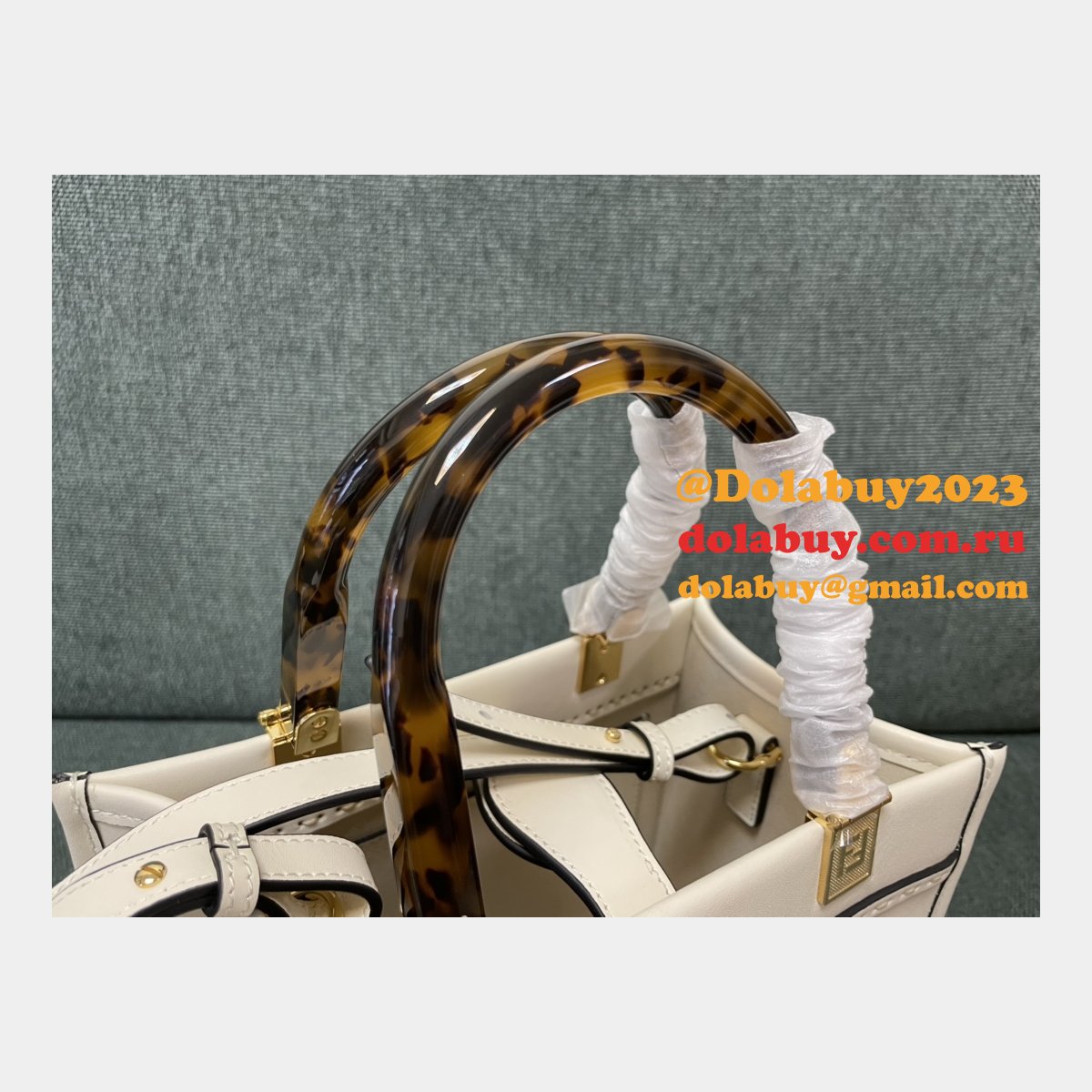 replica top quality F**di tote sunshine mini handbag
