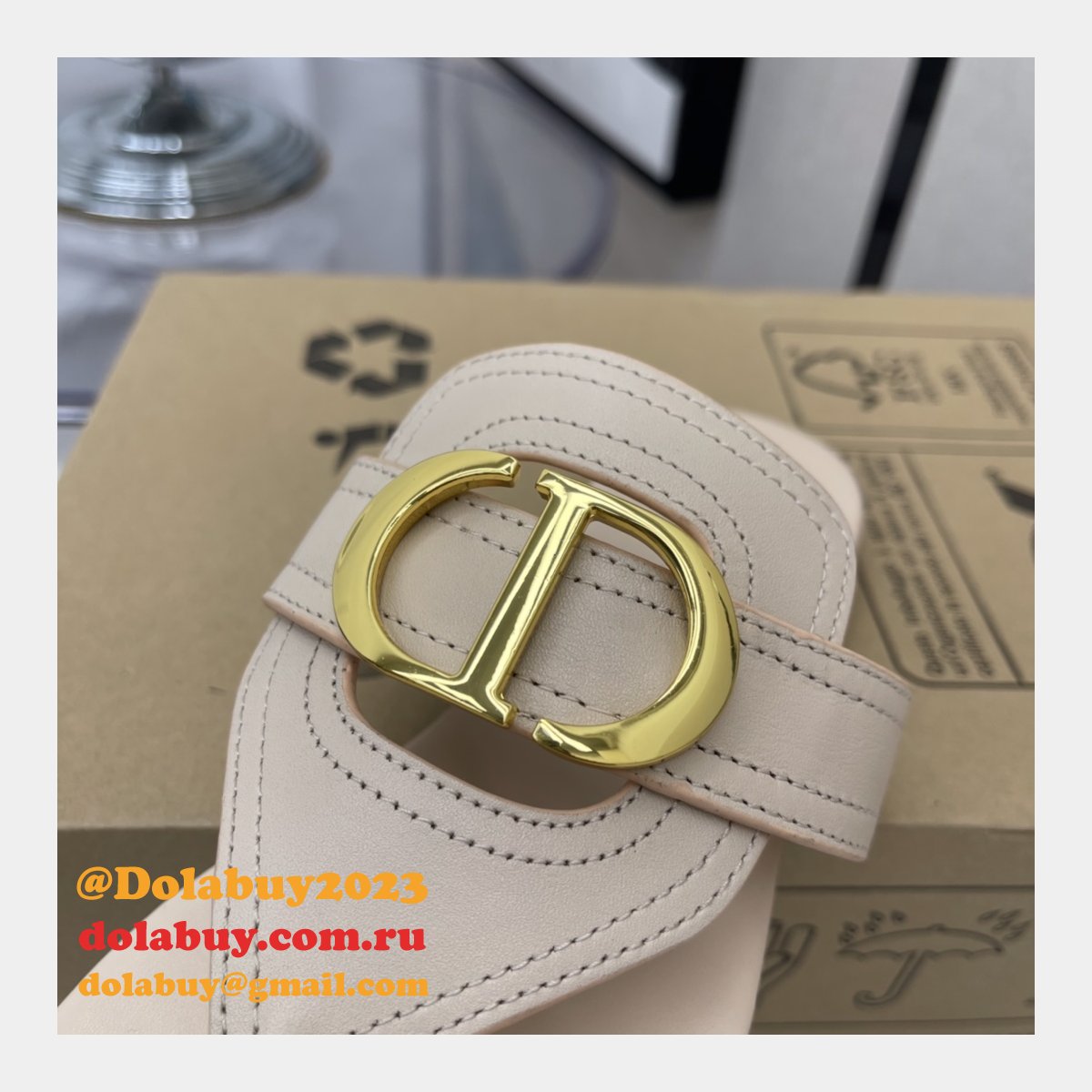 7 Star Replica Christian Dior Montaigne CD Shoes