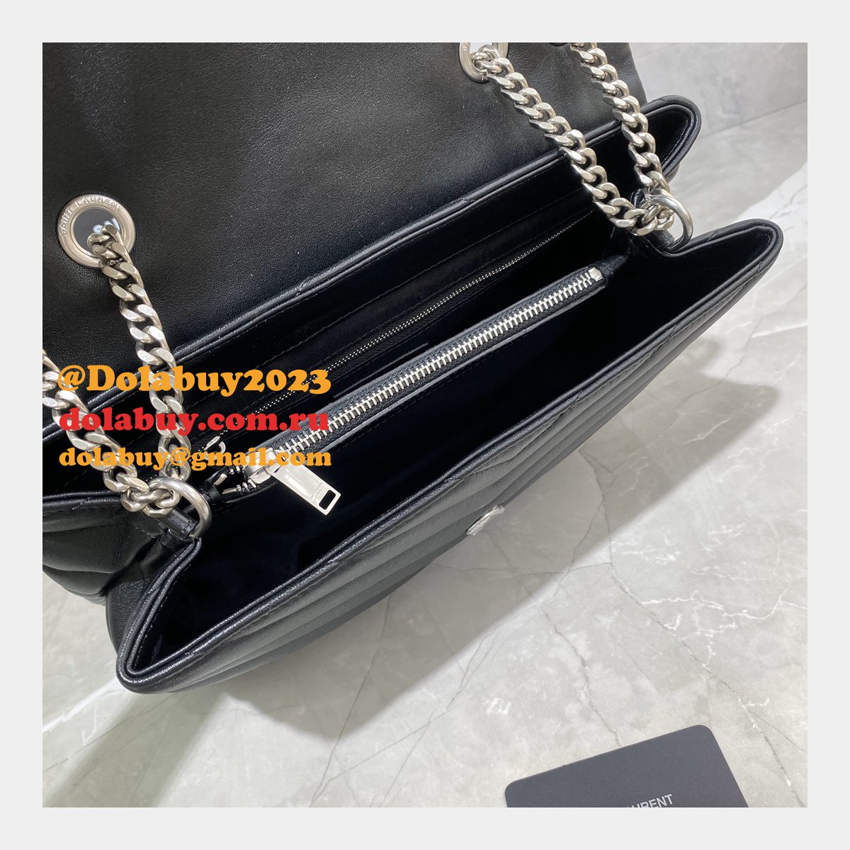 Wholesale Cheap YSL LOULOU 487216 handbag 32CM