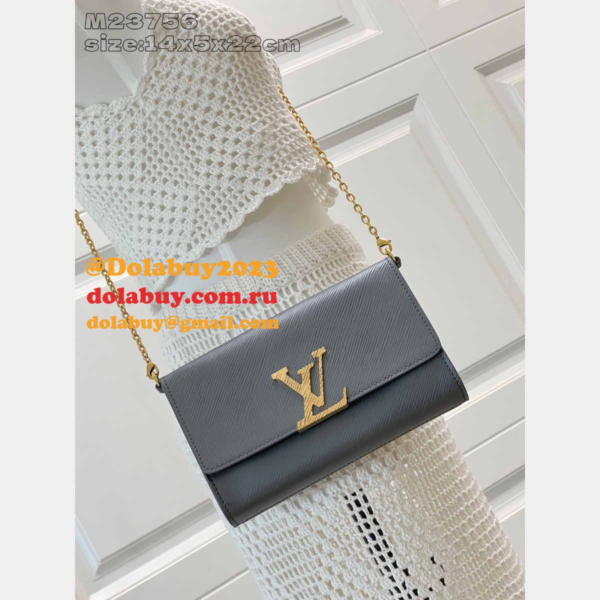 Louis Vuitton Pochette Louise Epi Top Quality M23756 Bag