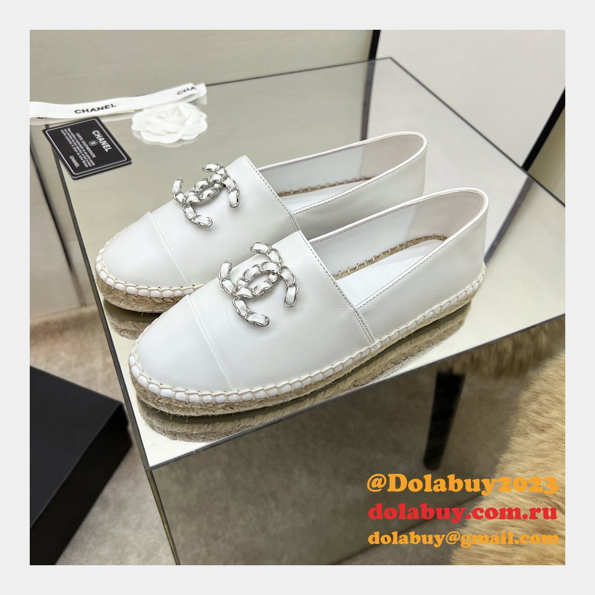 Duplicate CC Luxury ESPADRILLES SHOES