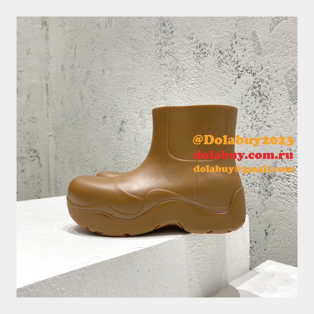 best top quality replica b0tte*a Ven*ta rain boots dupe shoes