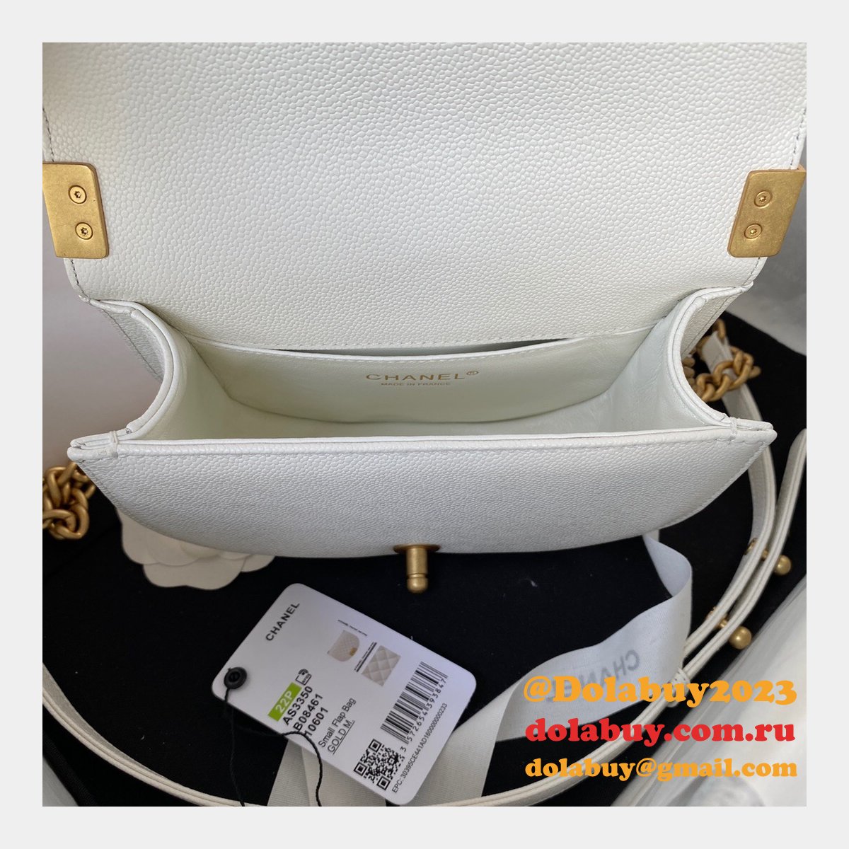 Replica Wholesale Boy Messenger Velvet AS3350 Gold-Tone Bag