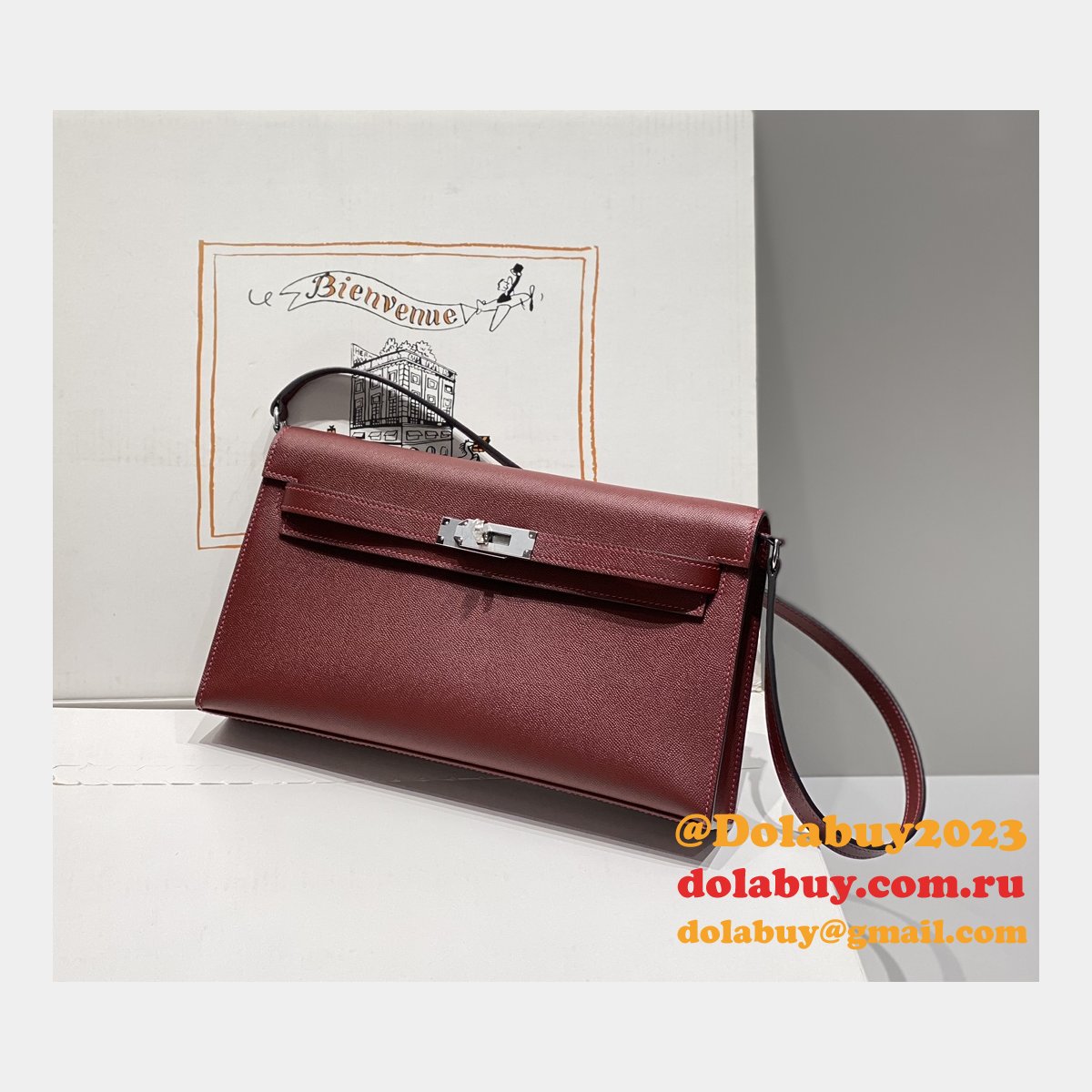 Luxury hermes kelly elan Customized Madame BAG