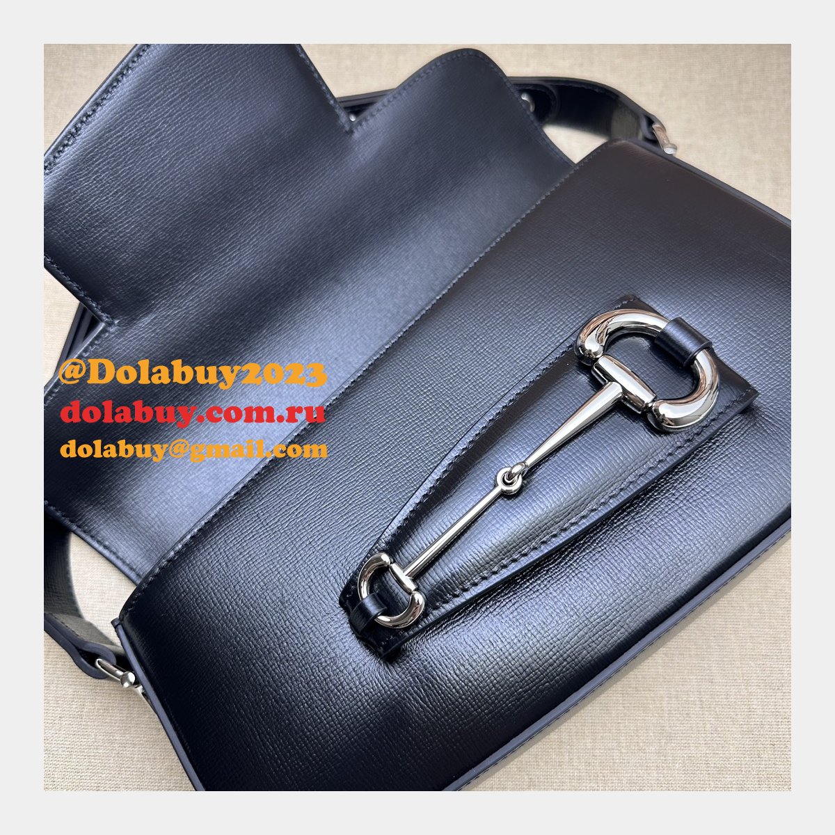 G*u*i copy horsebit 1955 764155 shoulder 1:1 mirror bag