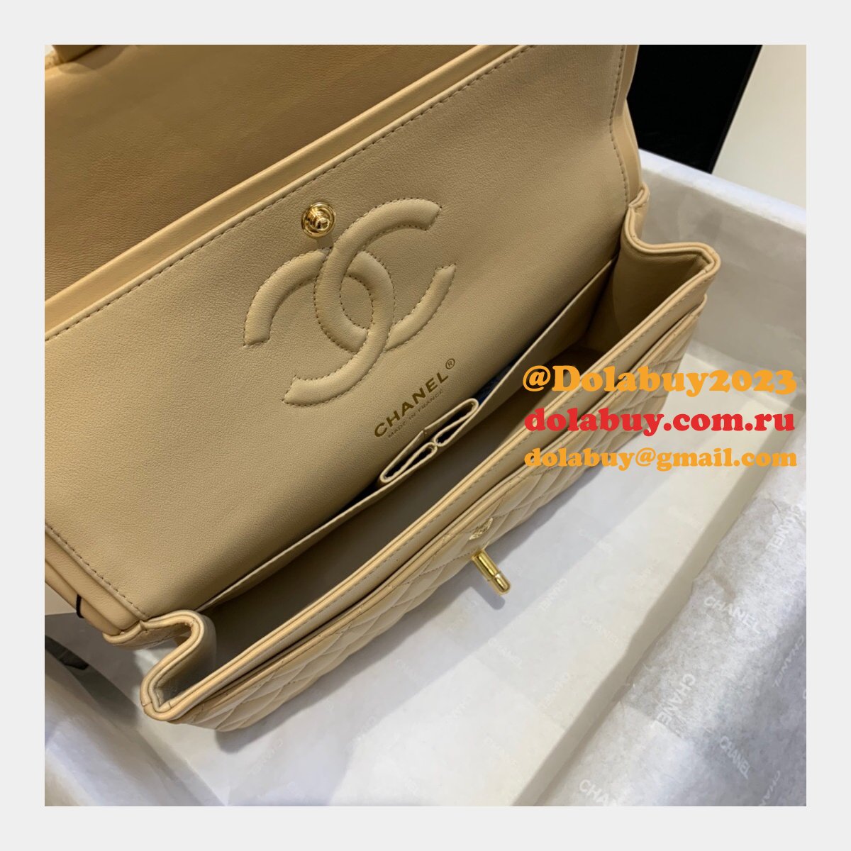 High Quality Replica Lambskin CF1112 Bags 25CM For Sale