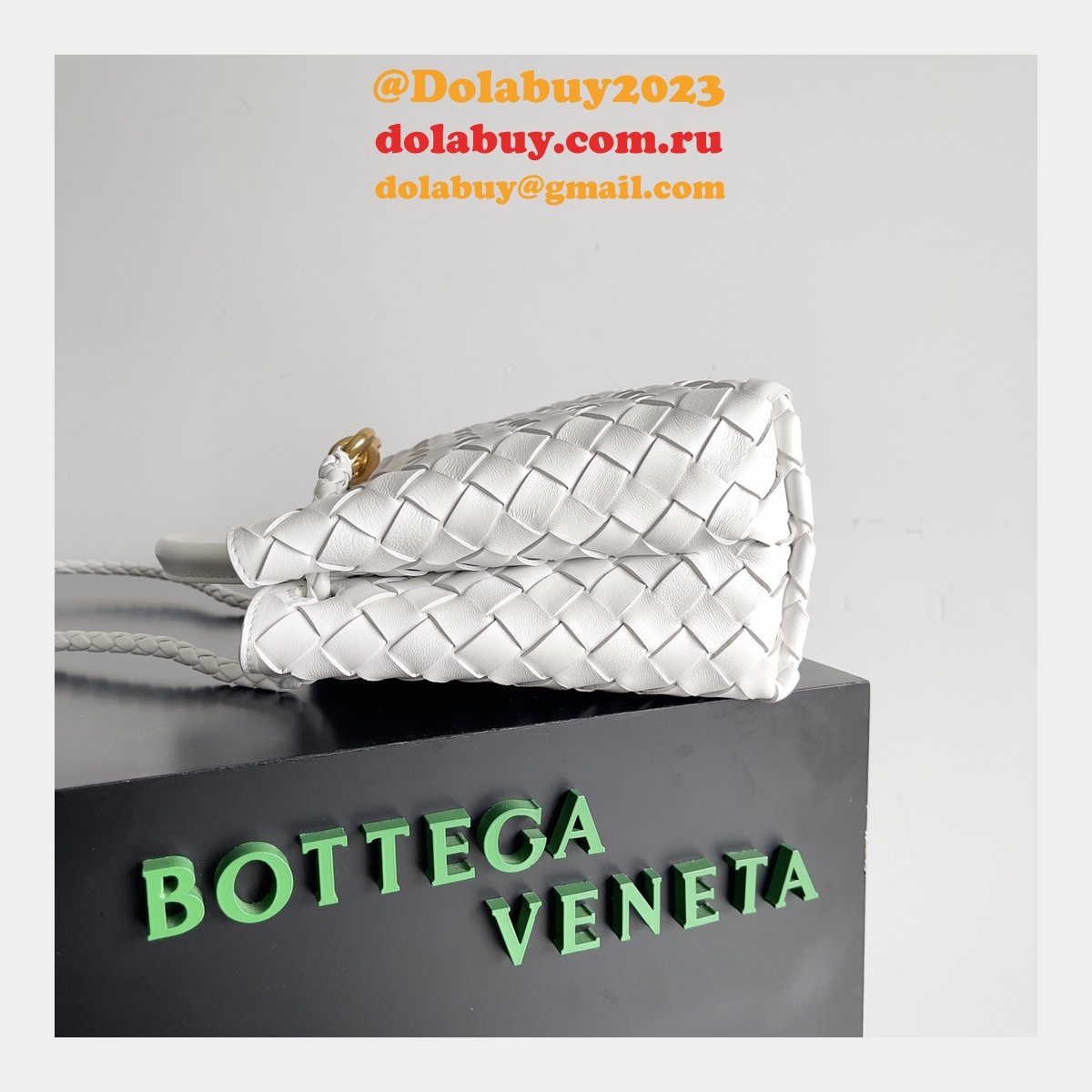 b0tte*a Ven*ta andiamo small 25cm bag leather strap