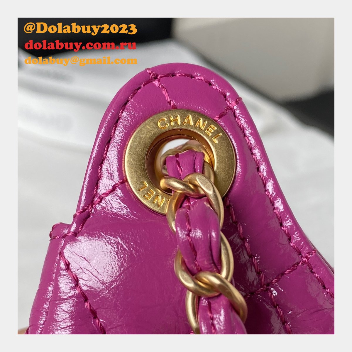 The Best High Quality AS4322 Hobo Shiny Replica Handbag