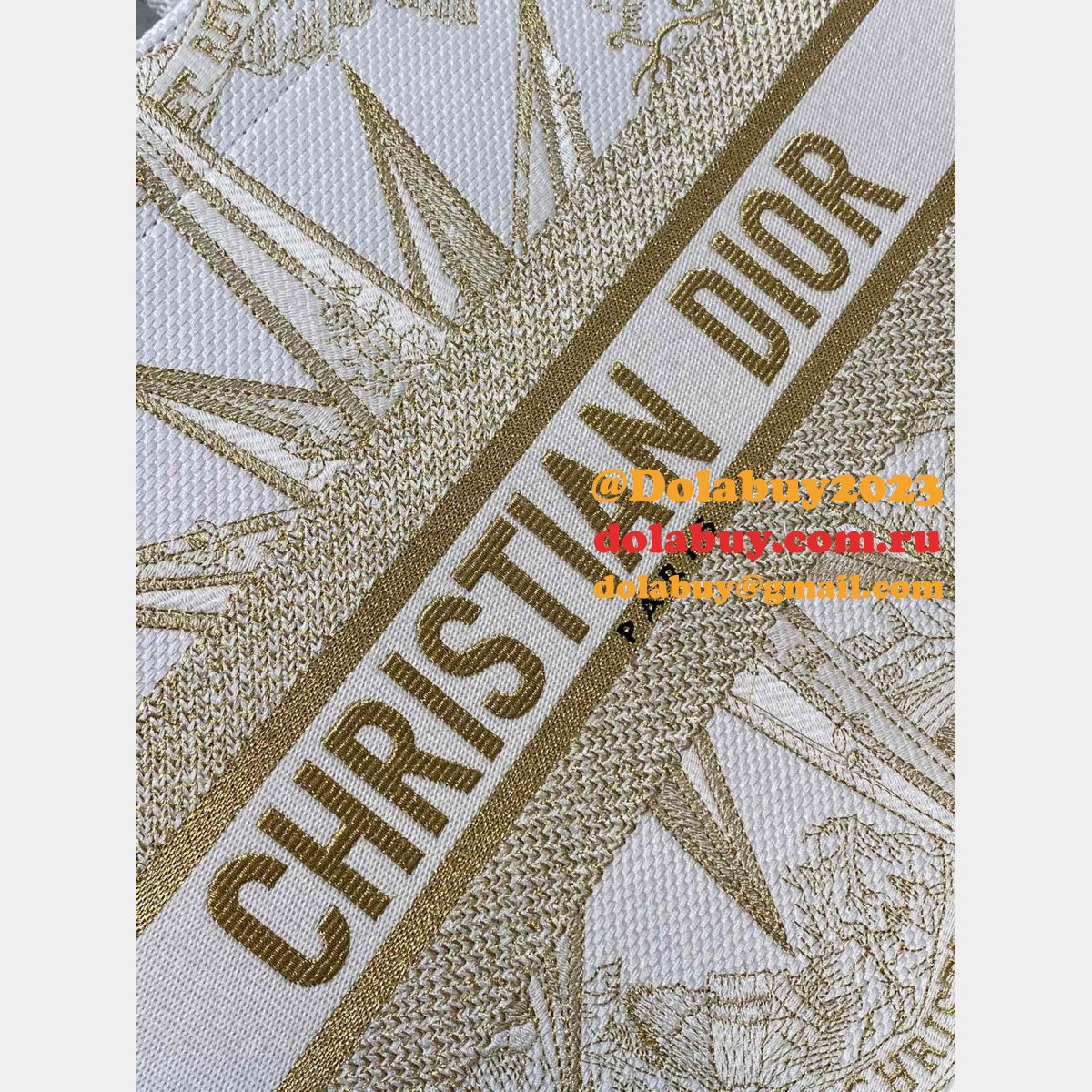 Christian Dior CD Book Tote 26.5/36/41.5 Replica Wholesale