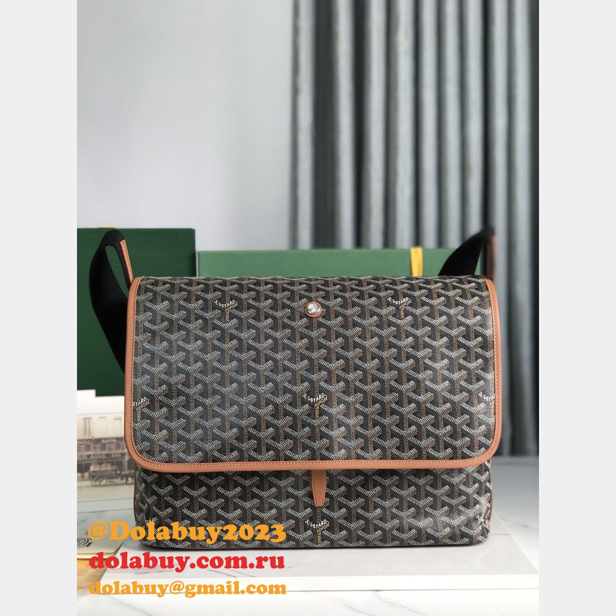 Top Quality Goyard CAPETIEN Citadin Messenger Bag 020212