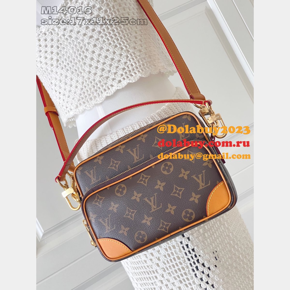 Louis Vuitton Nil Luxury G69 Brown 7 Star M14016 Bag