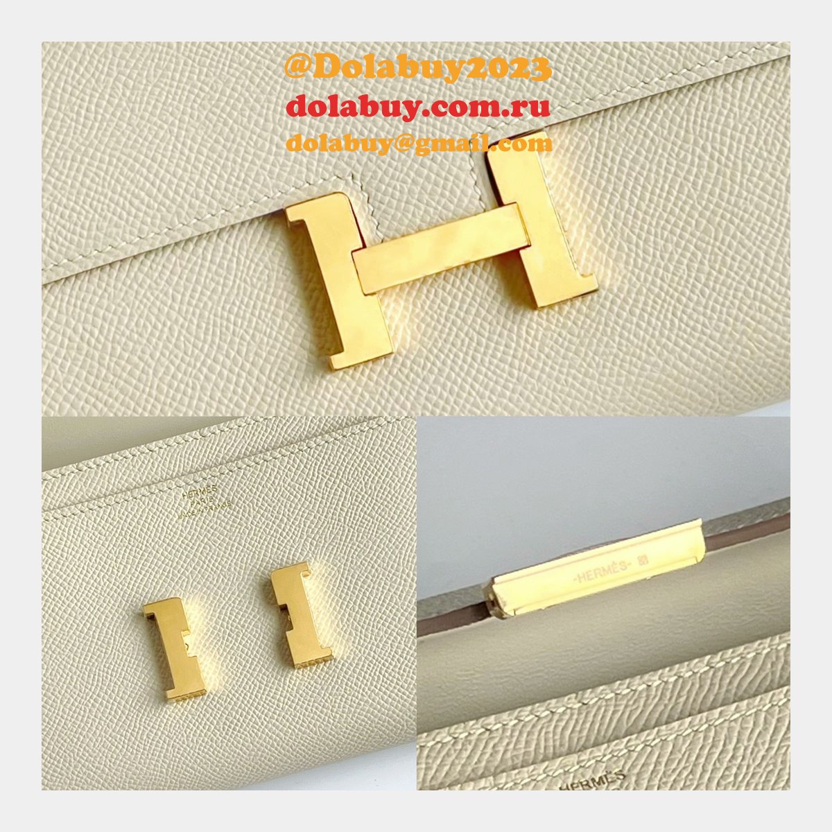 7 Star hermes constance to go clutch bag