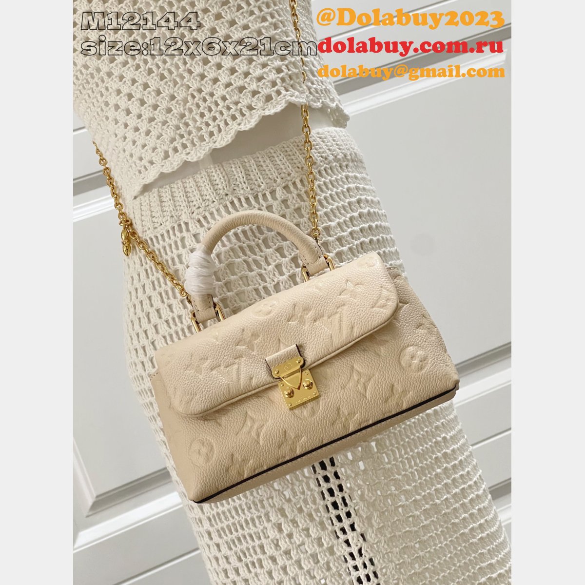 Louis Vuitton Perfect Nano Madeleine M12144/M12145 Copy Bag