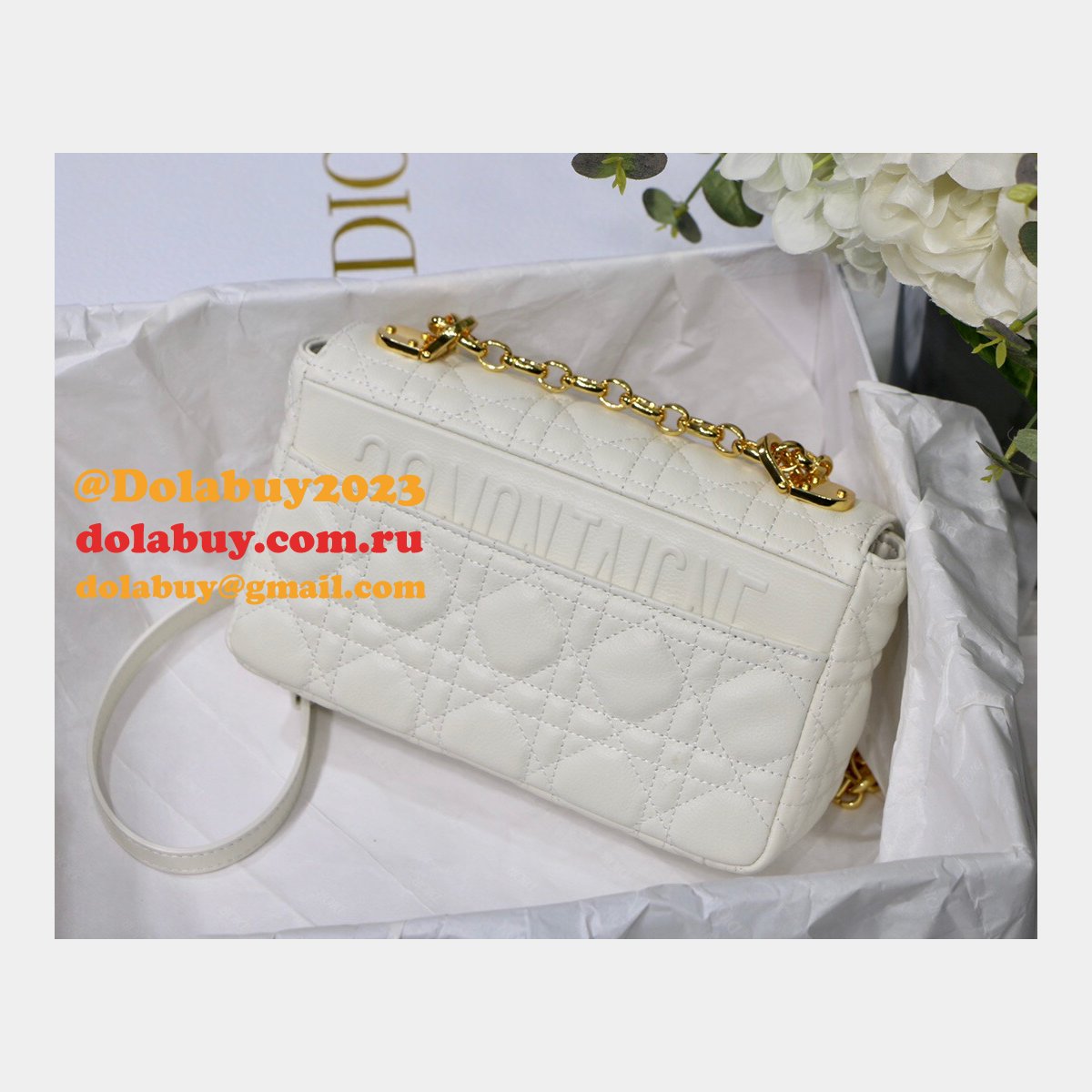 Dior Top Quality white Debuts the New Caro Bag