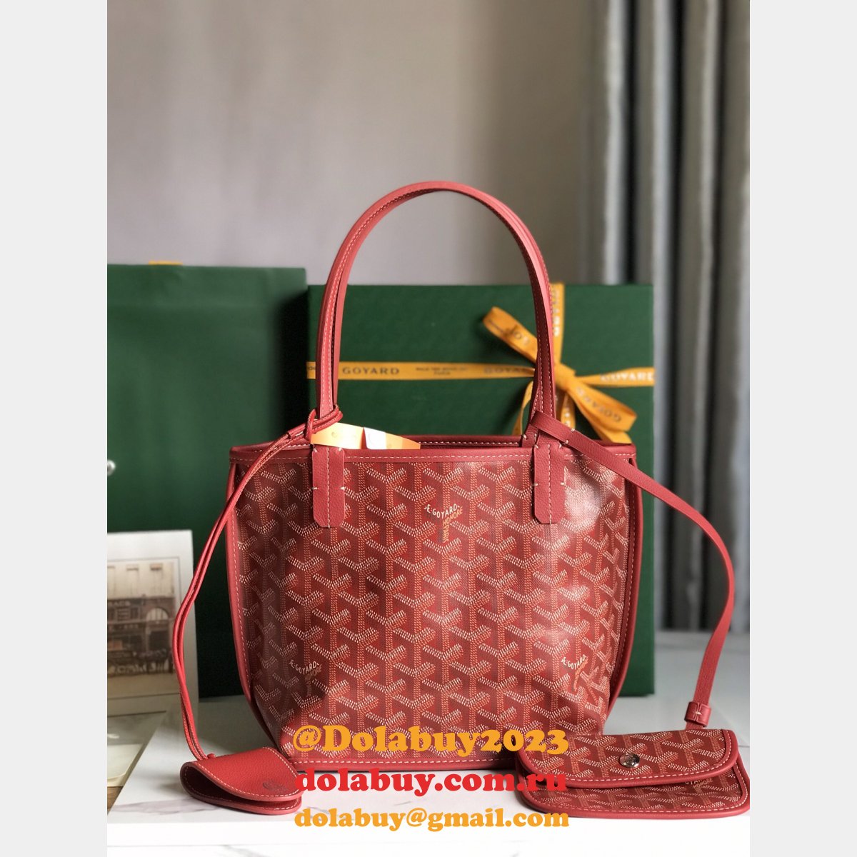 Shop High Quality Replica Saint Louis 020660 Goyard Handbag
