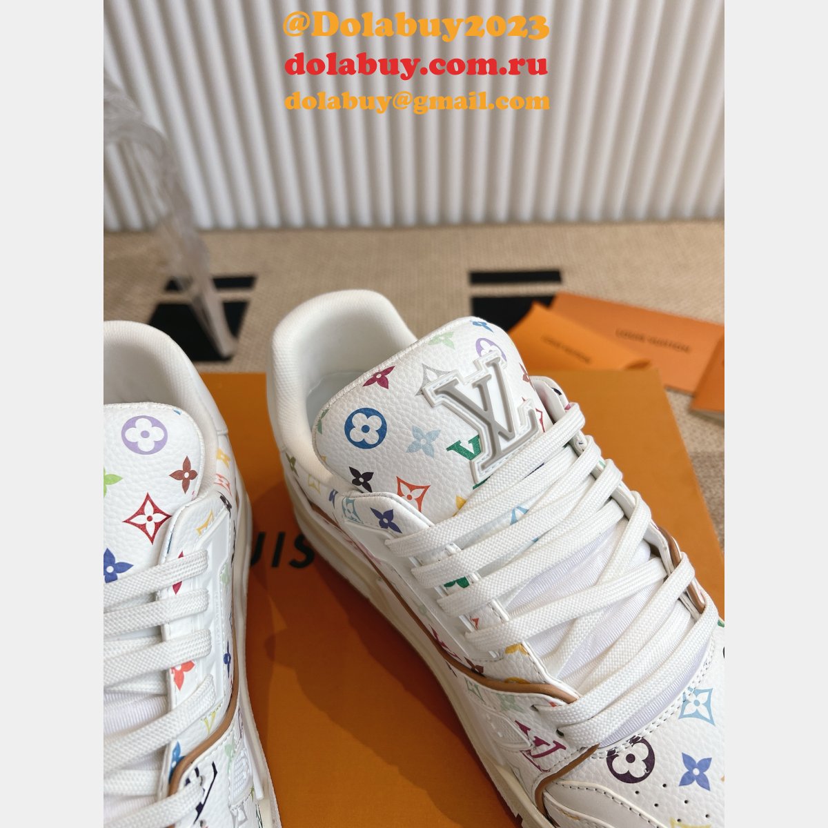 LV x TM LV Trainer Sneaker