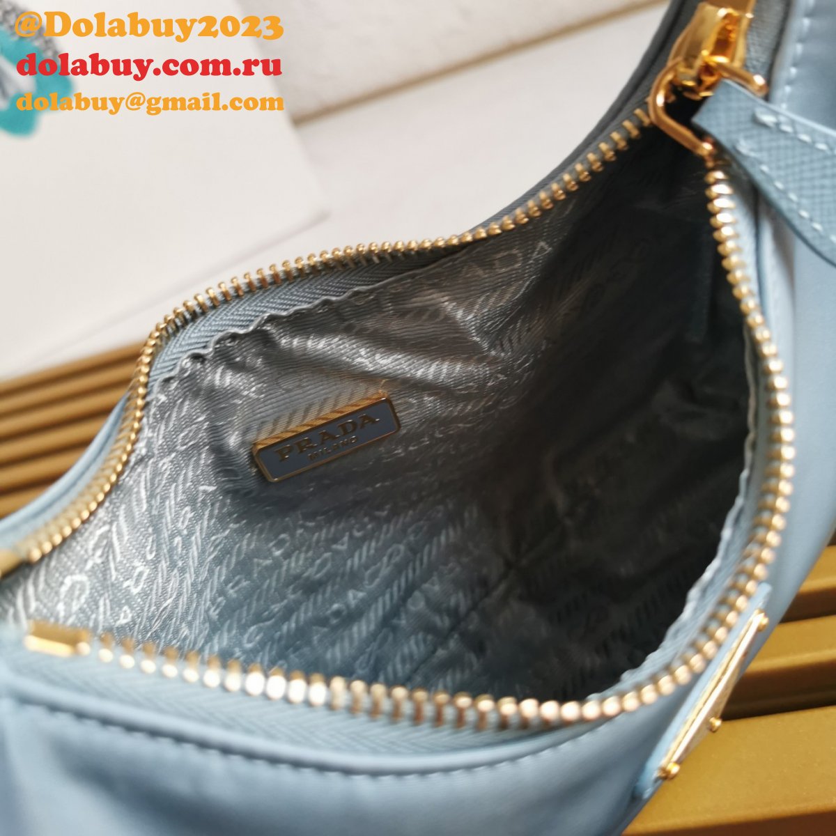 Shop High Quality Replica 1NE204 Prada Hobo Handbag