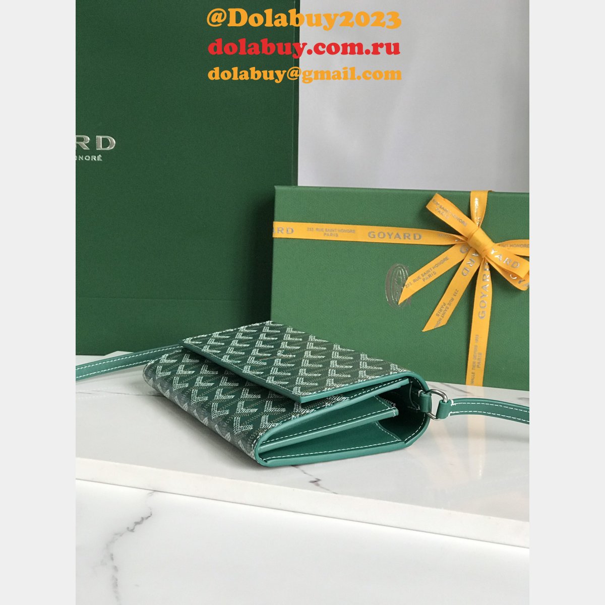1:1 Mirror Goyardine 02019 Goyard Varenne Replica Wallet